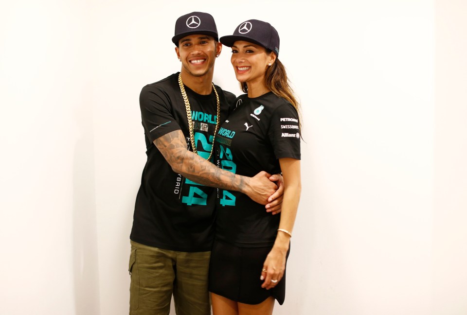 Hamilton used to publicly refer to the Pussycat Dolls singer as his 'lucky charm'